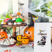 Spooky Grim Sensenmann Graveyard Crow Gothic Hallo Kleine Geschenktüte