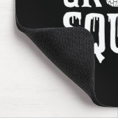 Spooky Groom Squad Gothic Wedween Bachel Mousepad (Ecke)