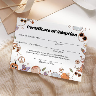 Spooky Groovy Halloween Ghost-Adoption
