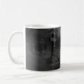 Spooky Gruesome Friedhof, Halloween Kaffeetasse (Links)