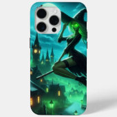 Spooky-grüne Aura Halloween-Hexe Case-Mate iPhone Hülle (Rückseite)