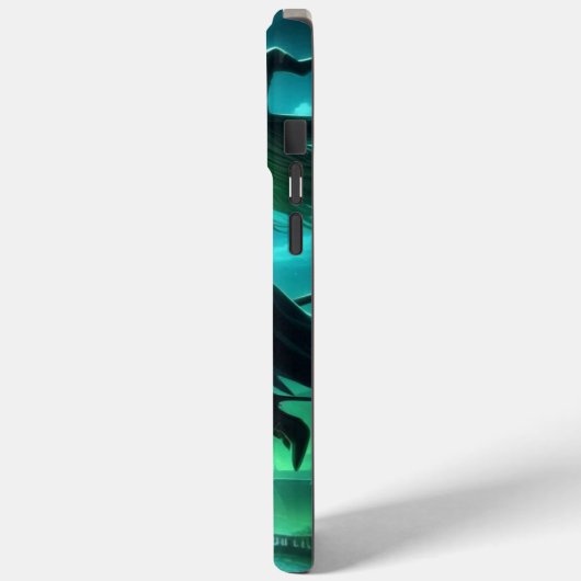 Spooky-grüne Aura Halloween-Hexe Case-Mate iPhone Hülle (Rückseite / Links)