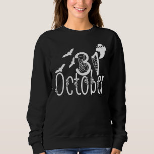 Spooky Halloween 31. Oktober Sweatshirt