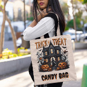 Spooky Halloween-Abend im Spuk Party Tragetasche