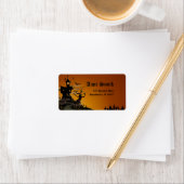 Spooky Halloween Address Labels Adressaufkleber (Insitu)