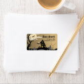 Spooky Halloween Address Labels Adressaufkleber (Insitu)