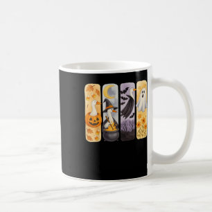 Spooky Halloween Albern-Gänse Pumpkin Ghost Lecker Kaffeetasse