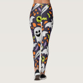 Spooky Halloween Alles Niedlich Leggings (Rückseite)