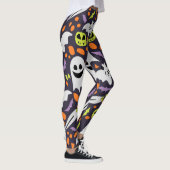 Spooky Halloween Alles Niedlich Leggings (Rechts)