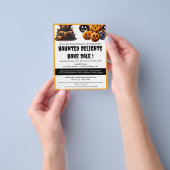 Spooky Halloween Bake Sale Flyer (Gruppe)