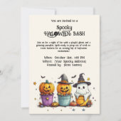 Spooky HALLOWEEN BASH Einladung (Vorderseite)