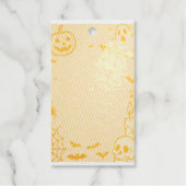 Spooky Halloween Bash Invite | Ghosts & Games Geschenkanhänger (Vorderseite)