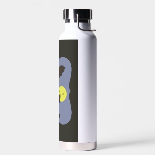 Spooky Halloween Bats Trinkflasche (Links)