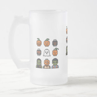 Spooky Halloween Bierglas & Stein Design Mattglas Bierglas