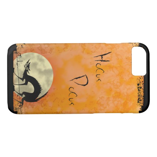 Spooky Halloween Black Cat Case-Mate iPhone Hülle (Rückseite (Horizontal))