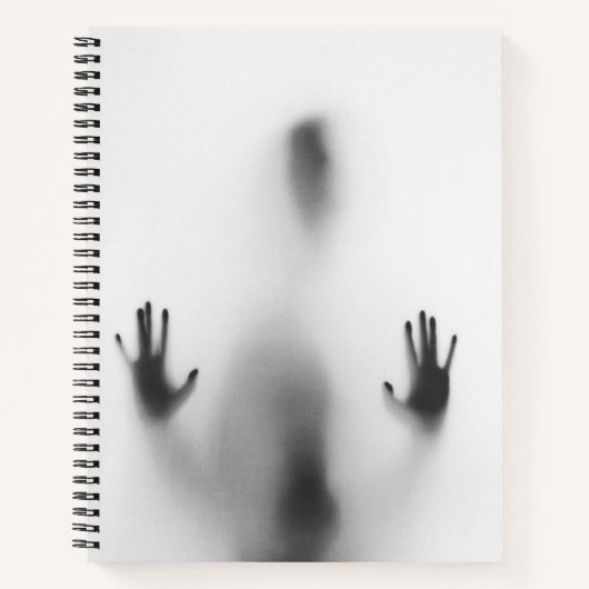 Spooky Halloween Body Shadow Notizblock (Vorderseite)