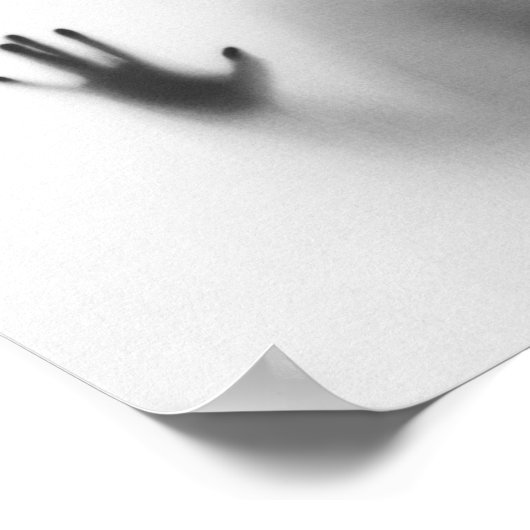 Spooky Halloween Body Shadow Poster (Ecke)