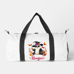 Spooky Halloween Boojee Sassy Classy Ghost Duffle Bag
