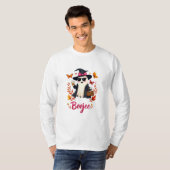 Spooky Halloween Boojee Sassy Classy Ghost T-Shirt (Vorne ganz)
