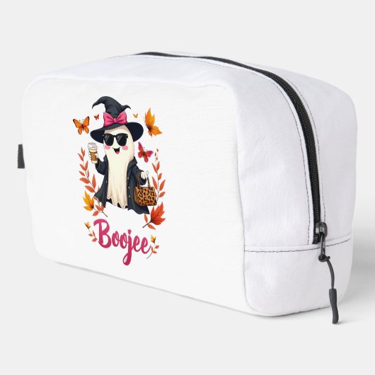 Spooky Halloween Boojee Sassy Classy Ghost Waschbeutel (Rechte Ecke)