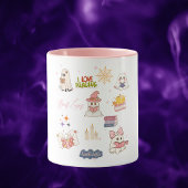 Spooky Halloween Book Lover Tasse