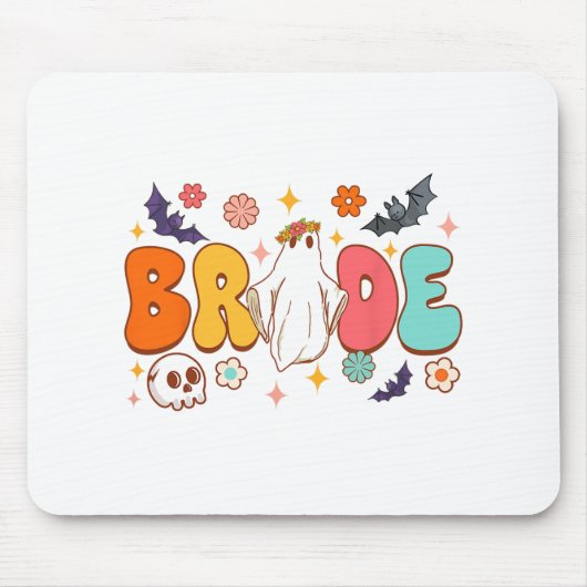 Spooky Halloween Bridge zu Junggeselinnen-Abschied Mousepad (Vorne)