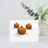 Spooky Halloween Bugs Crawlers Postkarte (Stehend Vorderseite)