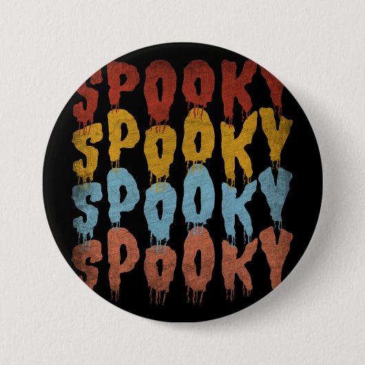 SPOOKY HALLOWEEN BUTTON (Vorderseite)