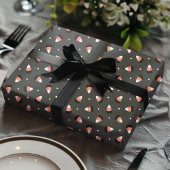 Spooky Halloween Candy Corn Pattern Geschenkpapier