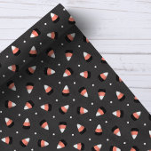 Spooky Halloween Candy Corn Pattern Geschenkpapier