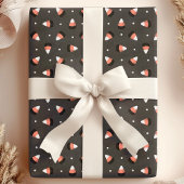 Spooky Halloween Candy Corn Pattern Geschenkpapier