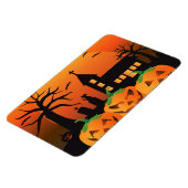 Spooky Halloween Carved Pumpkins Magnet (Linke Seite)