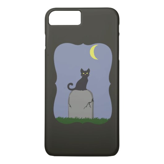 Spooky Halloween Cat Case-Mate iPhone Hülle (Rückseite)