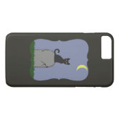 Spooky Halloween Cat Case-Mate iPhone Hülle (Rückseite (Horizontal))
