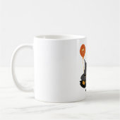 Spooky Halloween Cat Kaffeetasse (Links)