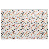 Spooky Halloween Cat Pattern Stoff (Fat Quarter (45,7 x 55,9 cm))