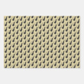 Spooky Halloween Cat Pumpkin Geschenkpapier Set (Vorderseite)