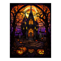 Spooky Halloween Church