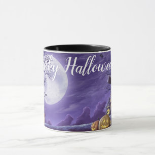 Spooky Halloween Coffee Tasse