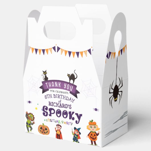 Spooky Halloween Costume Kindergeburtstag Party Geschenkschachtel (Geöffnet)