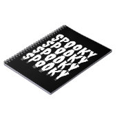 SPOOKY HALLOWEEN COSTUME NOTIZBLOCK (Linke Seite)