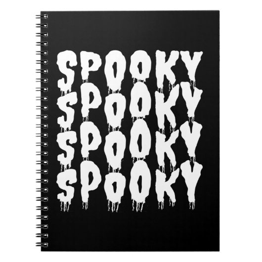 SPOOKY HALLOWEEN COSTUME NOTIZBLOCK (Vorderseite)