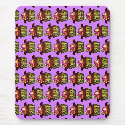 Spooky Halloween Cupcake Mousepad (Vorne)