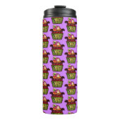 Spooky Halloween Cupcake Thermosbecher (Vorderseite)