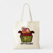 Spooky Halloween Cupcake Tote Bag Tragetasche (Rückseite)