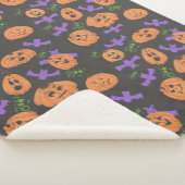 Spooky Halloween-Decke Sherpadecke (3/4)