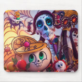 Spooky Halloween-Dekor Mousepad (Vorne)