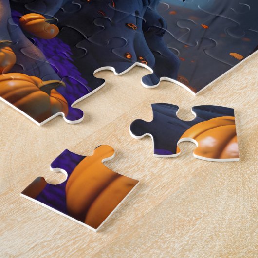 Spooky Halloween (Design 3) Puzzle (Seite)