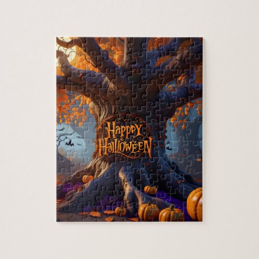 Spooky Halloween (Design 3) Puzzle (Vertikal)
