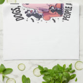 Spooky Halloween Dog Spooky Ghost (2) Geschirrtuch (Gefaltet)